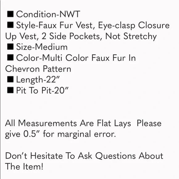 Say What Faux Fur - Picture 5 of 5